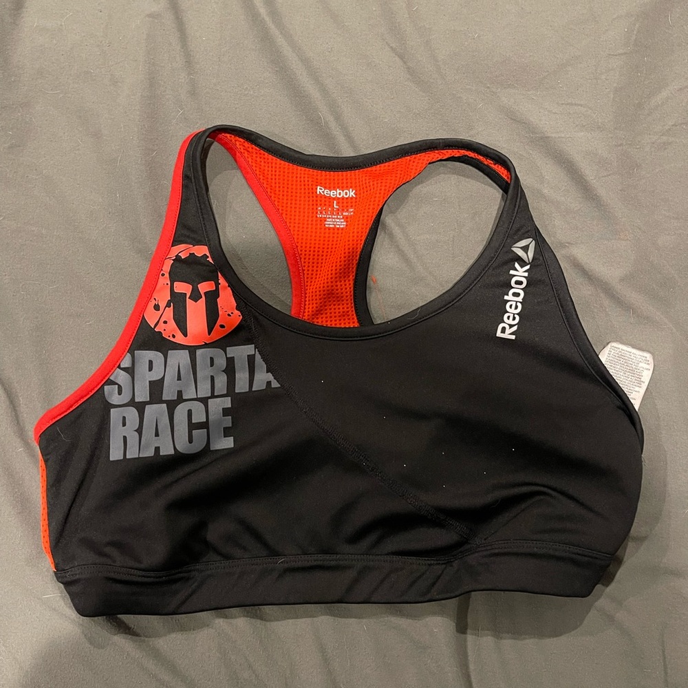 Reebok Spartan race sports bra